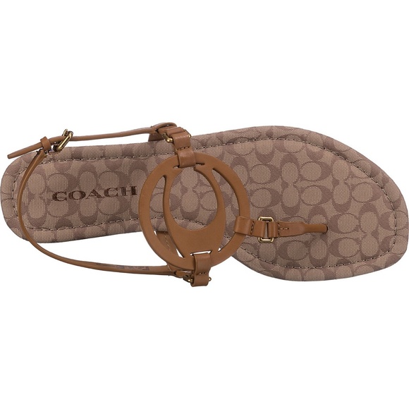 Coach Shoes - COACH Jeri Ltr-Signature Sandal